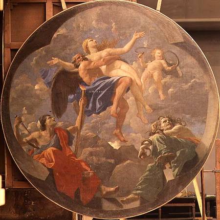 Truth Stolen Away by Time Beyond the Reach of Envy and Discord à Nicolas Poussin