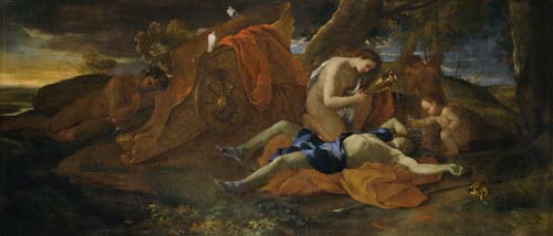 Venus Weeping over Adonis à Nicolas Poussin