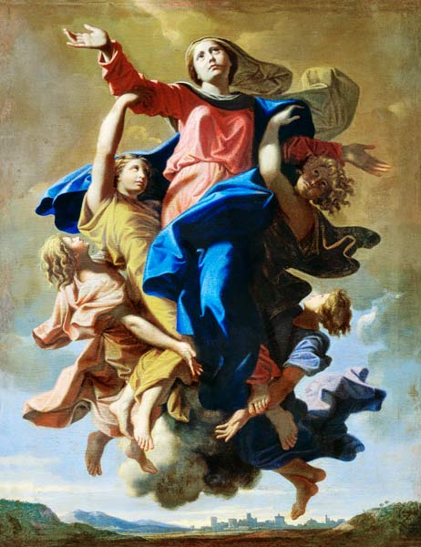 The Assumption of the Virgin à Nicolas Poussin