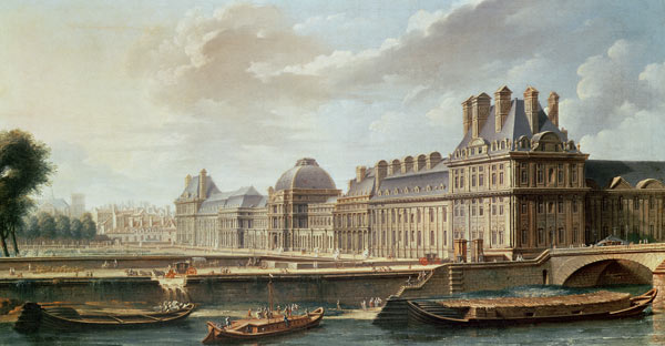The Palace and Garden of the Tuileries à Nicolas Raguenet