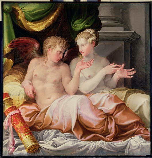 Eros and Psyche, 16th century à Nicolo dell' Abate