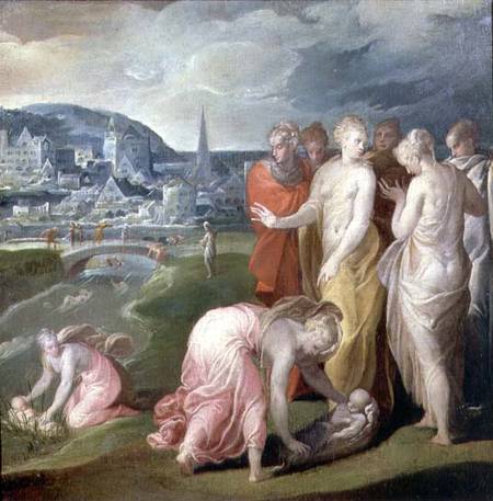 The Finding of Moses à Nicolo dell' Abate