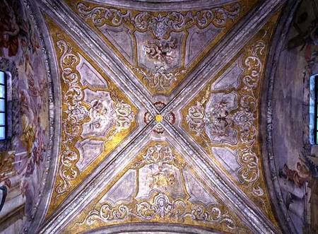 View of the vaulted ceiling à Nicolo Nannetti