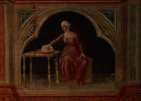Lady in Waiting, after Giotto à Nicolo & Stefano da Ferrara Miretto