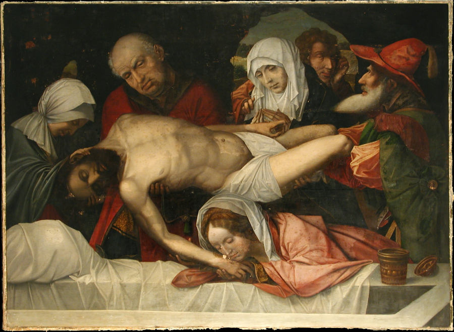 Deposition of Christ à Maître hollandais vers 1525