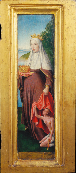 St Elizabeth à Maître hollandais ou du Bas-Rhin vers 1510