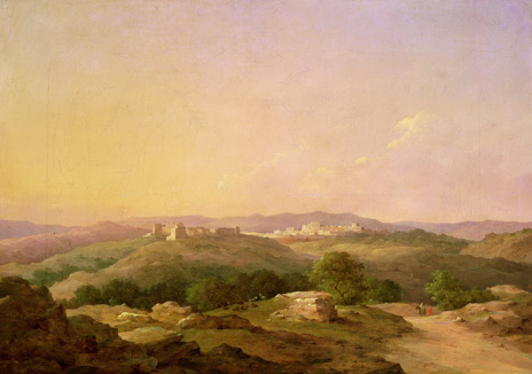 View of Bethlehem à Nikanor Grigor'evich Chernetsov