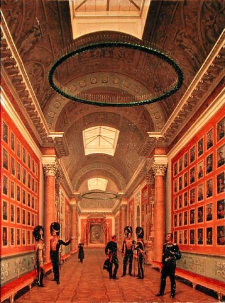 The War Gallery of the Winter Palace in St. Petersburg à Nikanor Grigor'evich Chernetsov
