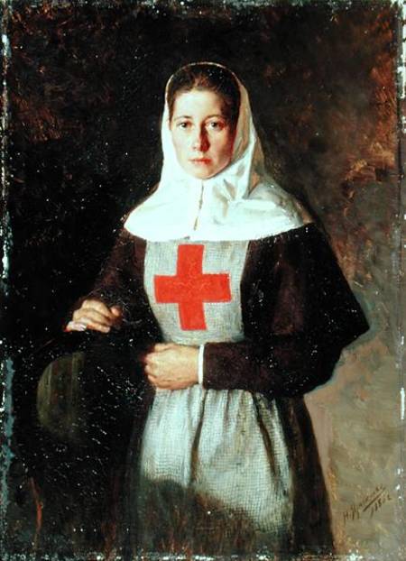 A Nurse à Nikolai Aleksandrovich Yaroshenko