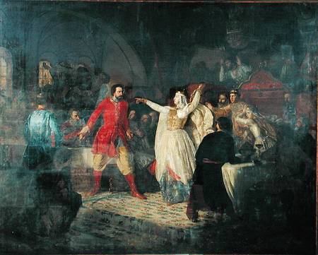 Grand Duchess Sophia exposing Vassily Kosoy à Nikolai Dmitrievich Dmitriev-Orenburgsky