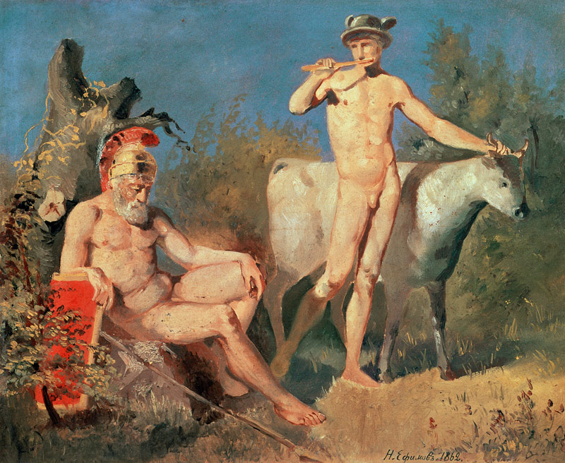 Mercury and Argus à Nikolai Efimovich Efimov