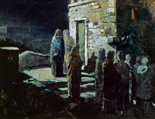 Christ after the Last Supper in Gethsemane à Nikolai Gay