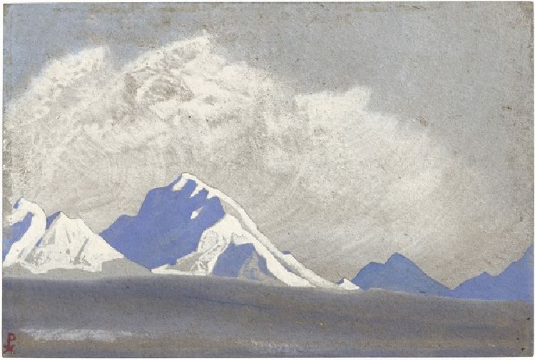 Der Himalaja à Nikolai Konstantinow. Roerich