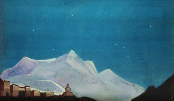 Das königliche Kloster Hemis à Nikolai Konstantinow. Roerich