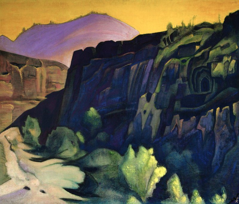 Ajanta Caves à Nikolai Konstantinow. Roerich