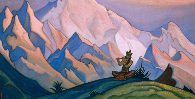 Krishna à Nikolai Konstantinow. Roerich