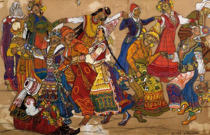Szene aus Peer Gynt à Nikolai Konstantinow. Roerich