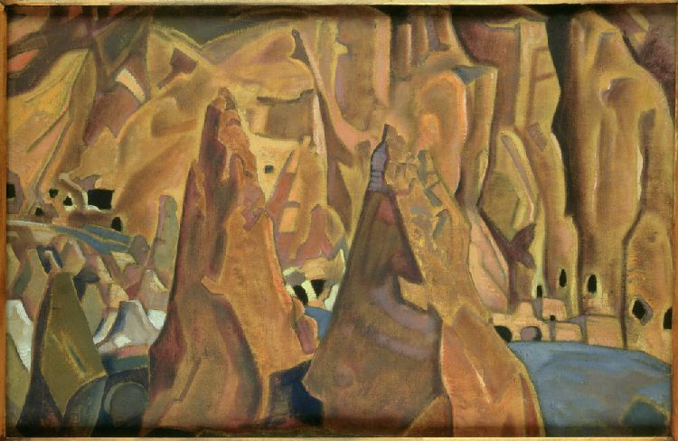 Die Carlsbad Caverns, New Mexico à Nikolai Konstantinow. Roerich