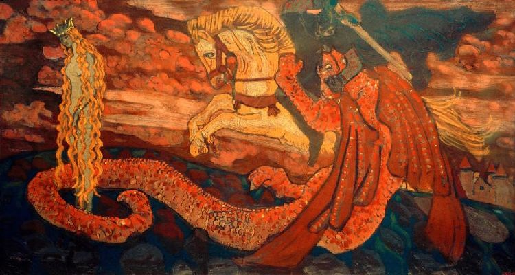 Zmiewna (The Daughter of the Dragon) à Nikolai Konstantinow. Roerich