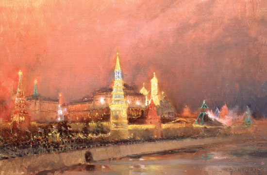 Illumination in the Kremlin à Nikolai Nikolaevich Gritsenko
