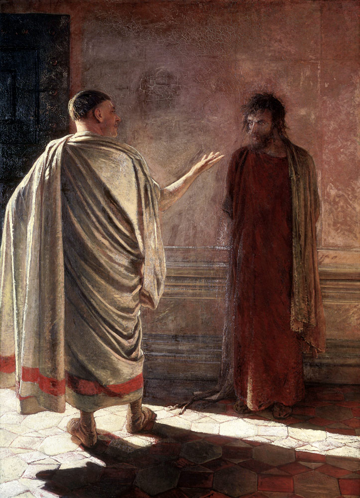 What is Truth? Christ Before Pilate à Nikolai Nikolajewitsch Ge
