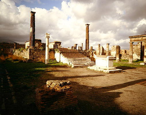 View of the Temple of Apollo (photo) à 