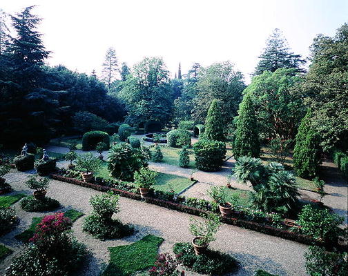 View of the Main Garden, Villa Medicea de Careggi (photo) à 