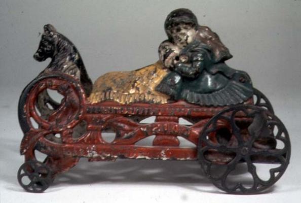 31:Cast iron bell toy, c.1900 à 