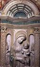 Madonna and Child with Angels, relief by Michele di Giovanni da Fiesole (1418-c.58) (plaster)