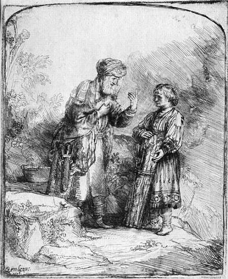 Abraham and Isaac à 