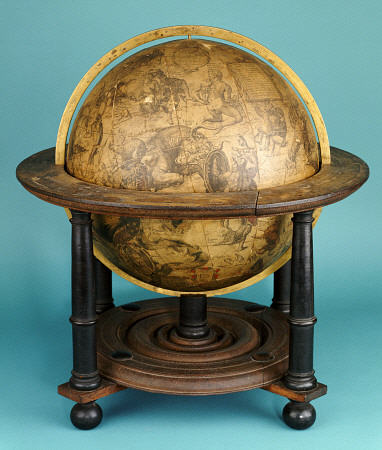 A Celestial Table Globe By Willem Janszoon Blaeu (1571-1638) à 