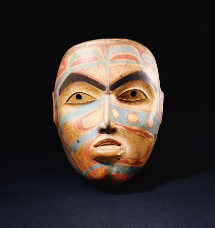 A Haida Portrait Mask à 