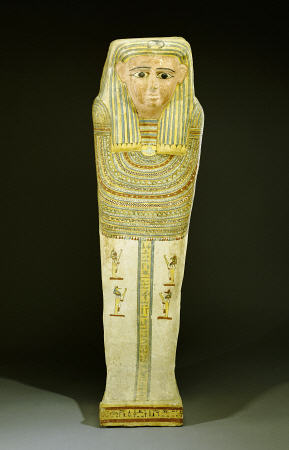 An Egyptian Wood Sarcophagus à 