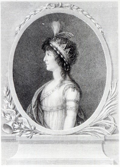 Angelica Catalani; engraved by Francesco Bartolozzi, 1802Basteris, Gaetano (fl.1802) (after) à 