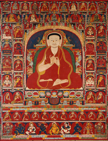 An Important Tibetan Thang à 