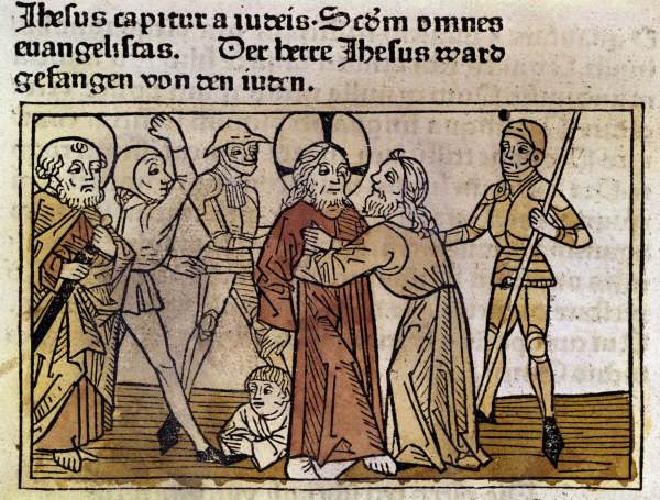 Arrest of Christ / Woodcut / 1473 à 