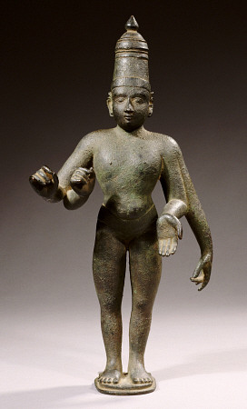 A South Indian, Vijayanagar, Bronze Figure Of Probably Rama à 