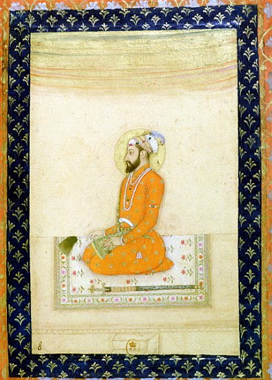Aurangzeb at prayer, Mughal à 