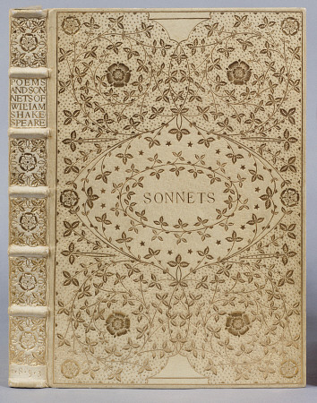 A White Pigskin And Gilt Binding Of The Poems And Sonnets Of William Shakespeare à 
