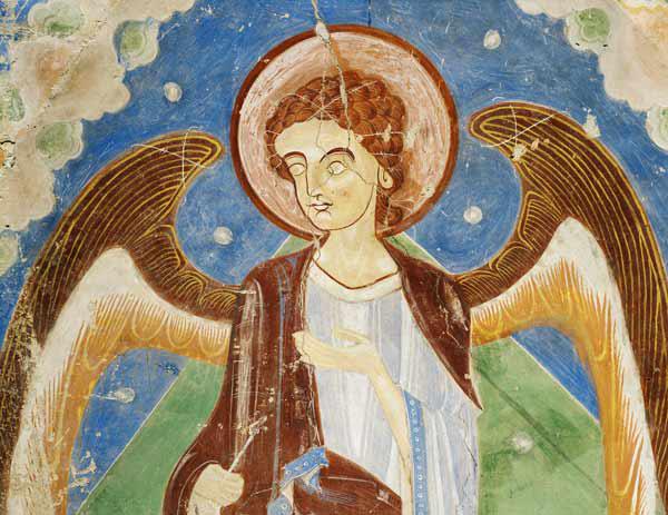 Angel from the east wall
