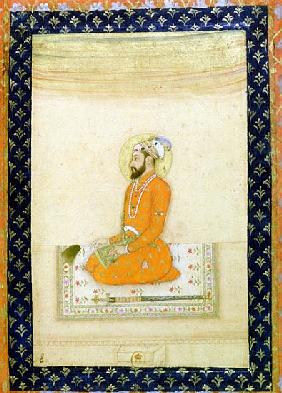 Aurangzeb at prayer, Mughal