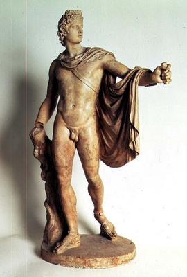 Apollo Belvedere by Camillo Rusconi (1658-1728) (marble) à 