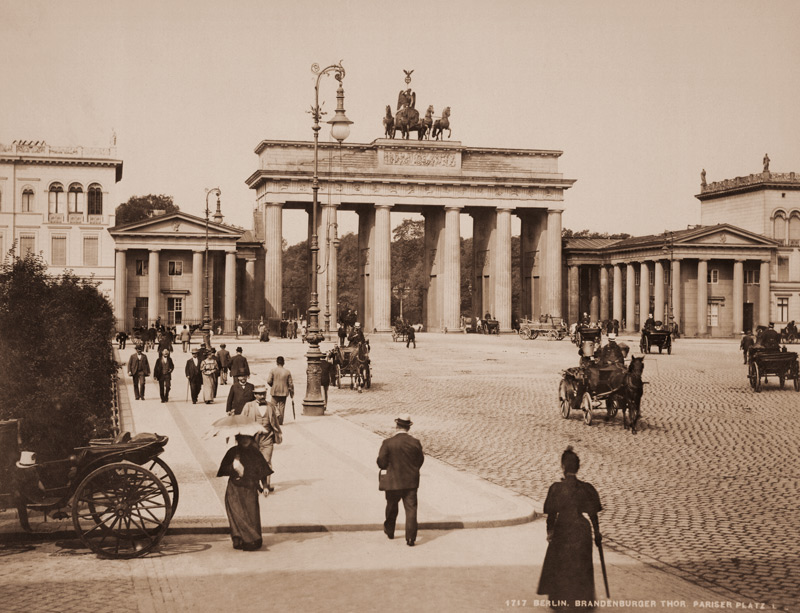 Berlin, Brandenburger Tor / Foto Levy à 