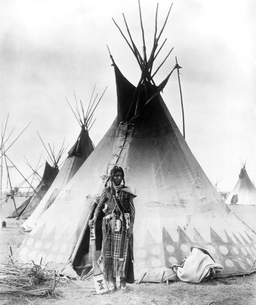 Blackfoot Brave, near Calgary, Alberta à 