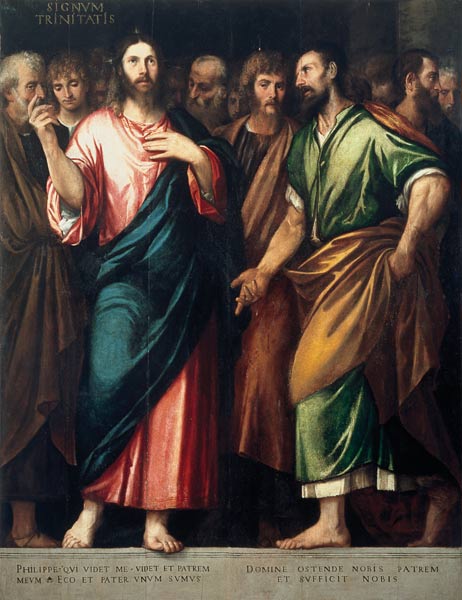 Bonifazio Veronese/Christ et disciples à 