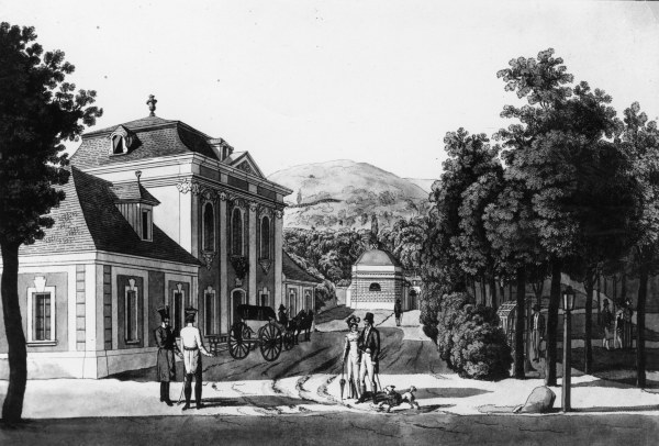 Baden (N..), Kurpark / Rad. um 1810 à 