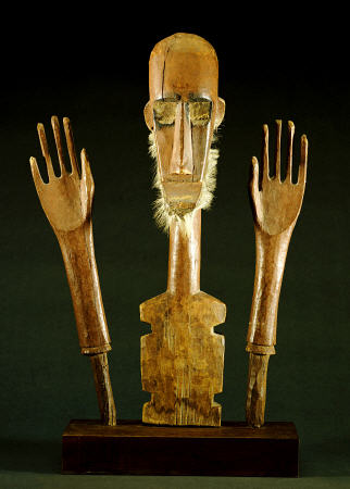 Bamana Marionette Consisting Of Three Elements à 