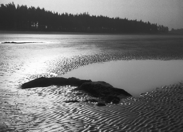 Beach near Palghar, Dt Thane (b/w photo)  à 