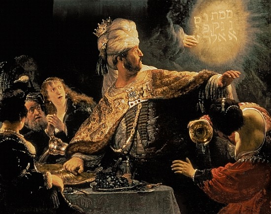 Belshazzar''s Feast c.1636-38 à 