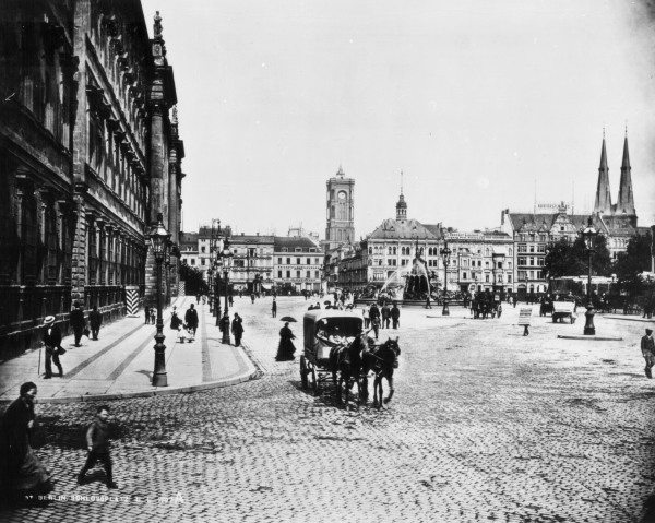 Berlin / Schloßplatz & Königstr. / 1900 à 